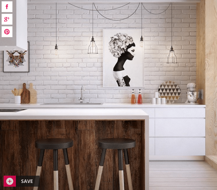 Cuisine blanche et bois (7)