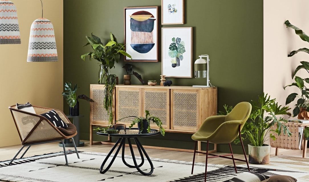Décoration d&rsquo;intérieur : le kaki, la couleur phare de l&rsquo;année 2021