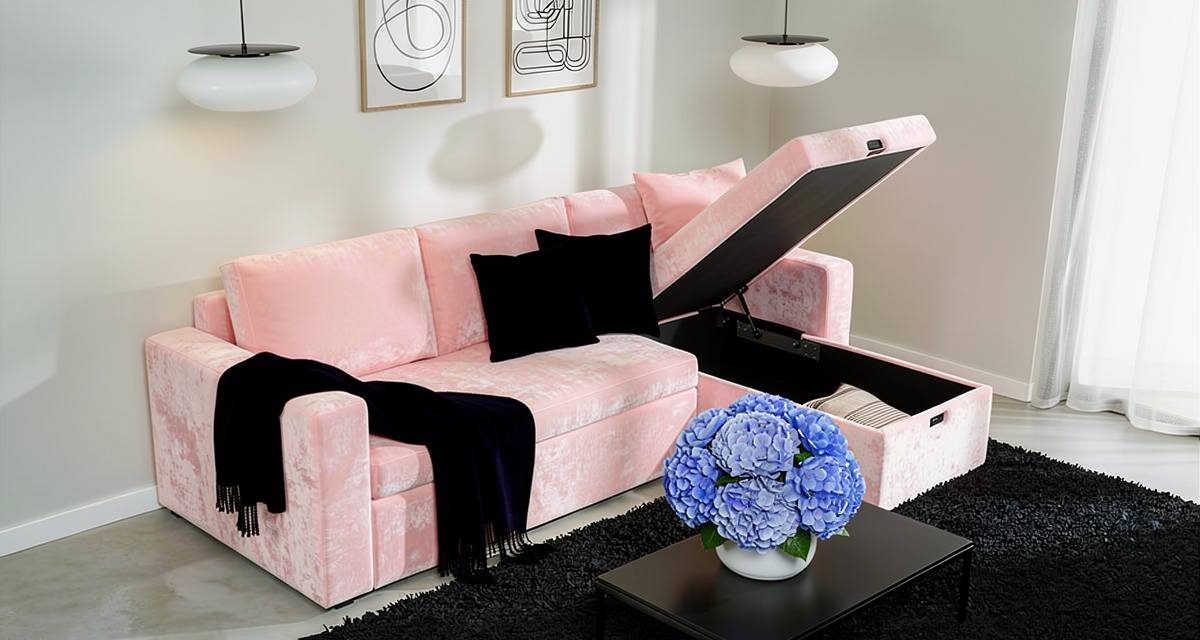 Canapé-Coffre : la solution gain de place pour petits espaces